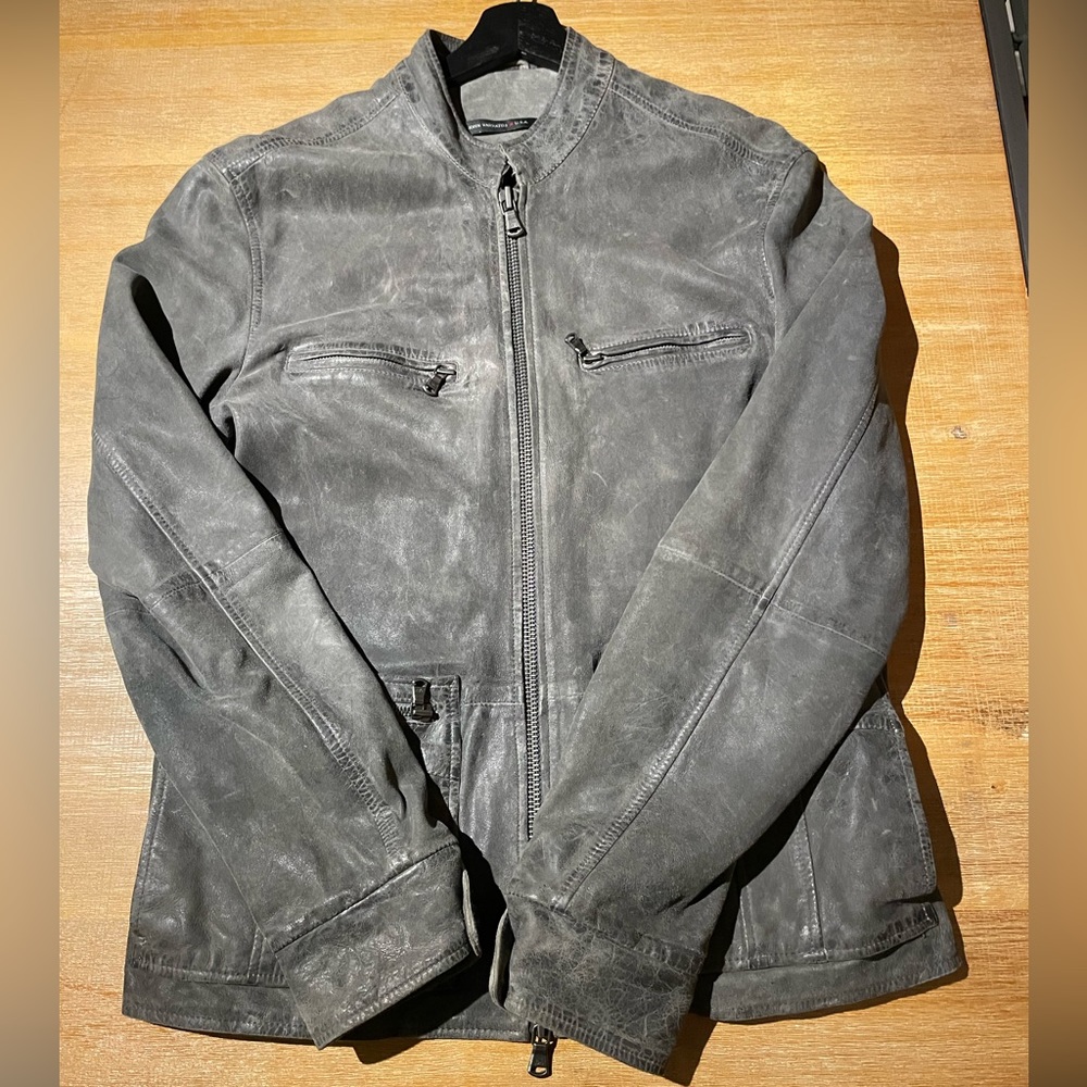 John Varvatos Leather Jacket
